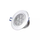 Spot LED 1W/3W/5W/7W/9W/12W/15W/18W  Rotund Mobil Argintiu 220V