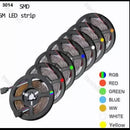 BANDA LED 12V EXTERIOR  IP 65 ROSE/ALBASTRU/VERED, COLOR LED 2835  60 BUC/M