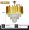 Candelabru cristal clasic Lustra cristal eleganta , schelet auriu , inaltime adjustabila ,927 Diam, E14 metal, cristal