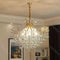 Candelabru cristal aluminiu/cristale artificiale, Lampa suspendata eleganta,culoarea cromului L501 Diametru 400mm