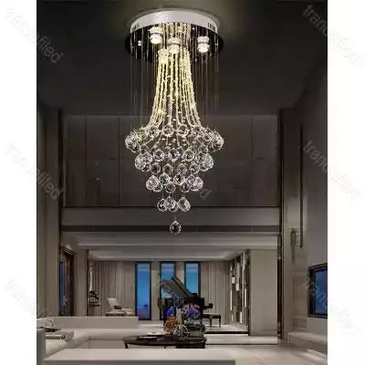 Candelabru Cristal  9816 iluminat cu LED 65cm