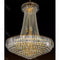 Candelabru cristal clasic Lustra cristal eleganta , schelet auriu , inaltime adjustabila ,921 Diam, E14 metal, cristal