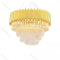 Candelabru cristal eleganta schelet auriu inaltime adjustabila , trandafi led 928FGD E14 metal