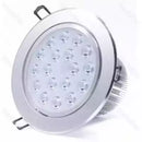 Spot LED 1W/3W/5W/7W/9W/12W/15W/18W  Rotund Mobil Argintiu 220V