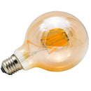 Bec LED Retro E27, 8W ,220v G125 Filament, Edison style 3000k cald .360 grade - AliLed